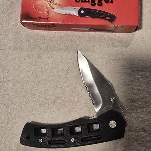 Black Folding Knife